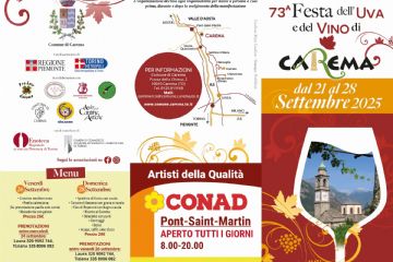 73^ Festa dell'Uva e del Vino di Carema - Presentazione del libro “Nord Piemonte, tra Gattinara e Carema” di Giorgio Fogliani